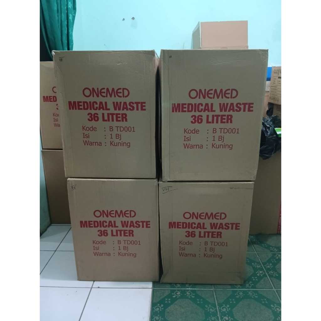 Tempat Sampah 36 Liter Onemed Tempat Sampah Medis Container Onemed 36 Liter