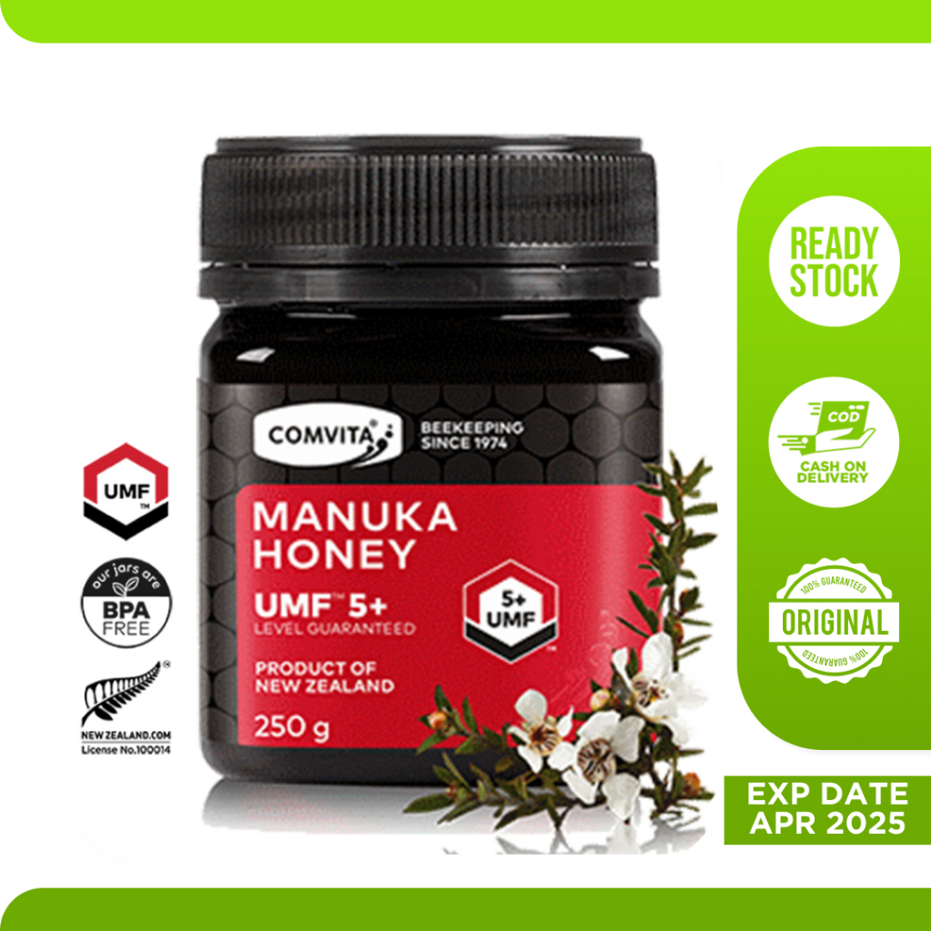 

Madu Honey Manuka UMF 5+ MGO 83+ Comvita 250 Gr