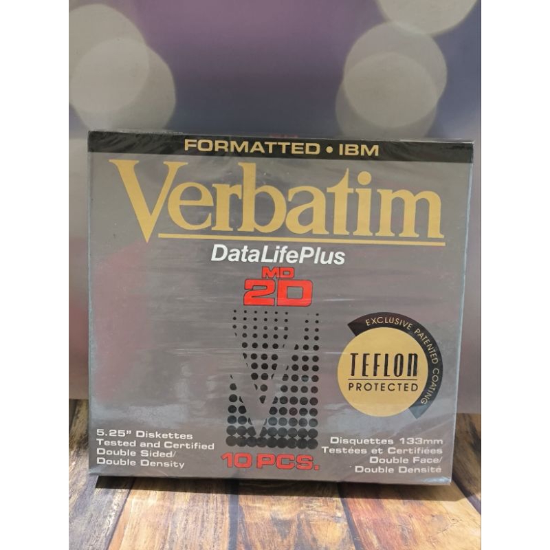 Verbatim DataLifePlus MD2D/Disket Verbatim isi 10pcs