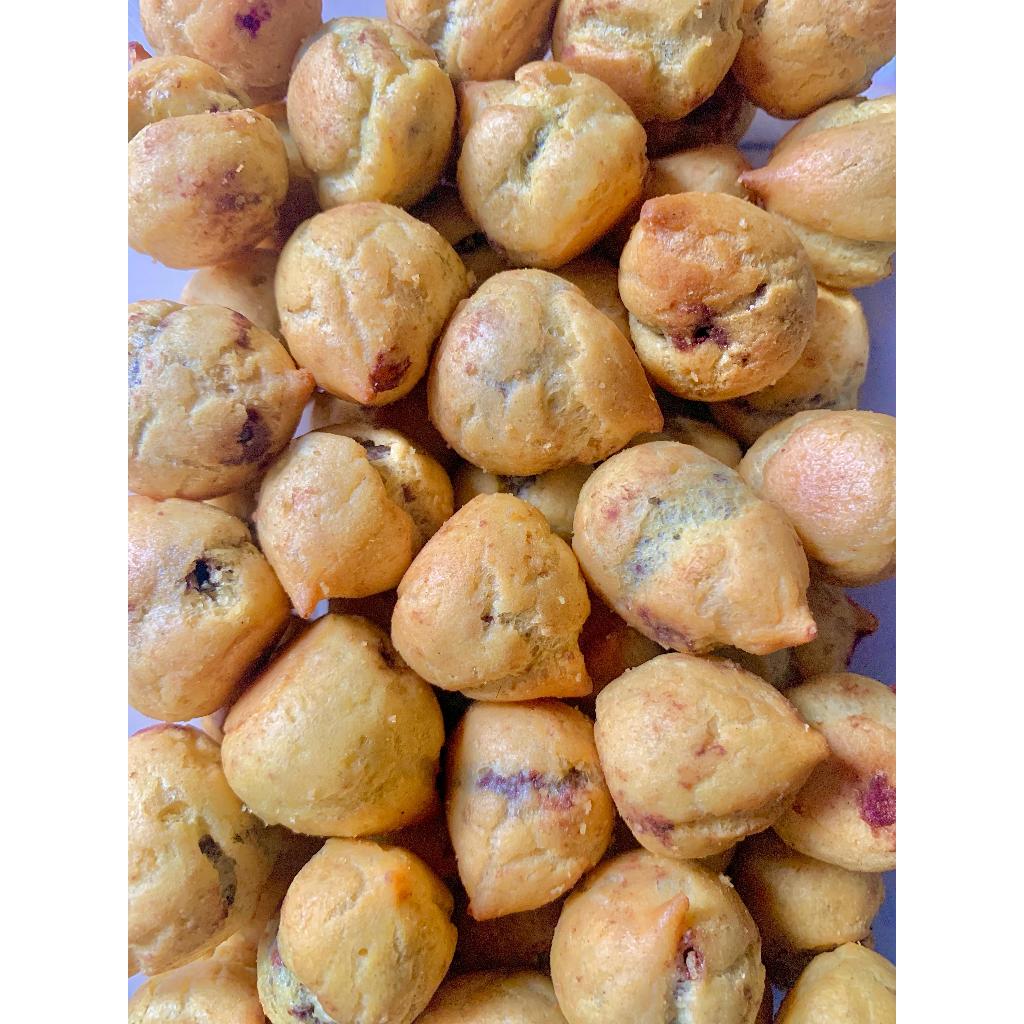 

Kue Soes mini Coklat kemasan 500gram / jajanan / snack / Makanan ringan