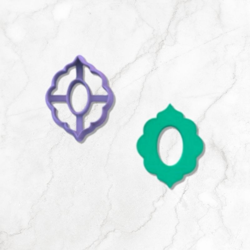 

Moroccan Style | Polymer Clay Cutter | Cetakan Anting | Alat Clay | Parira Cutters