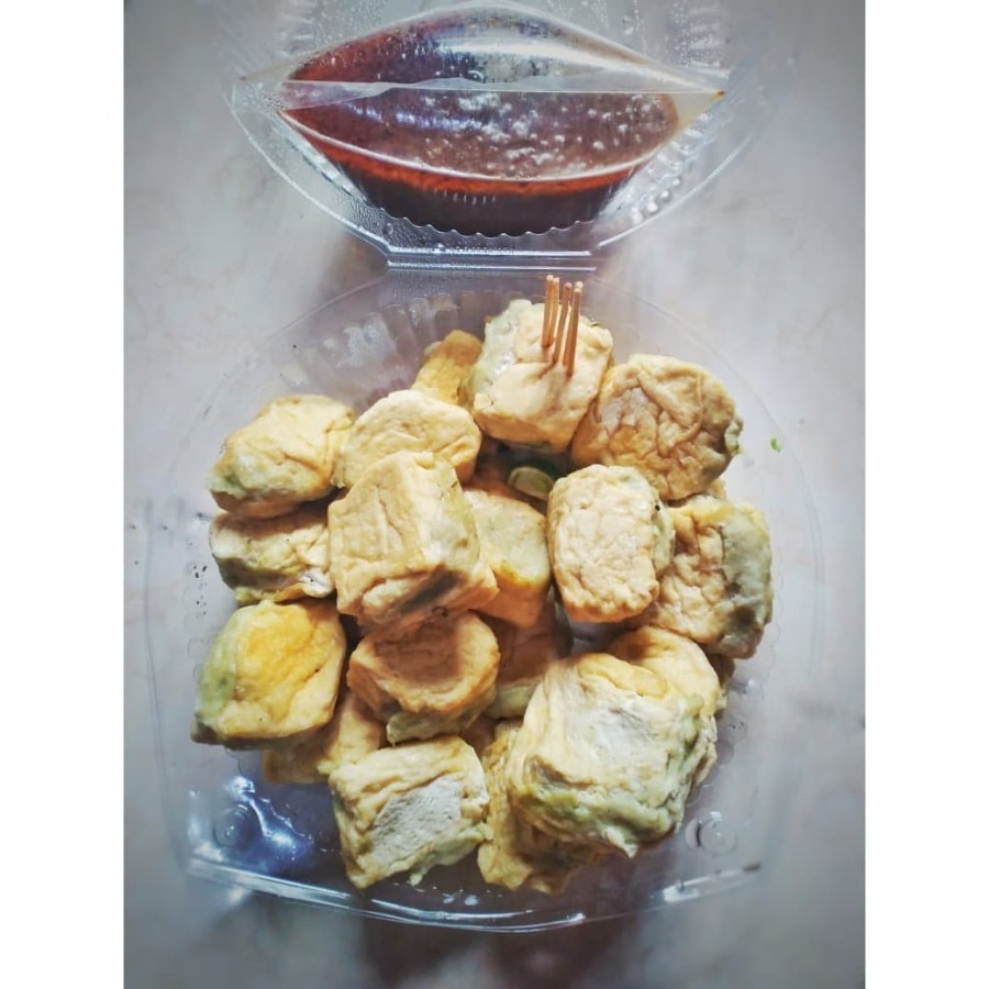 

TAHU ISI SIOMAY BUMBU KACANG