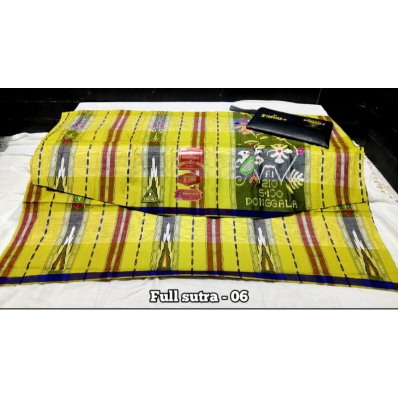 SARUNG DONGGALA MGT S100% FUL SUTRA*#EBSM#