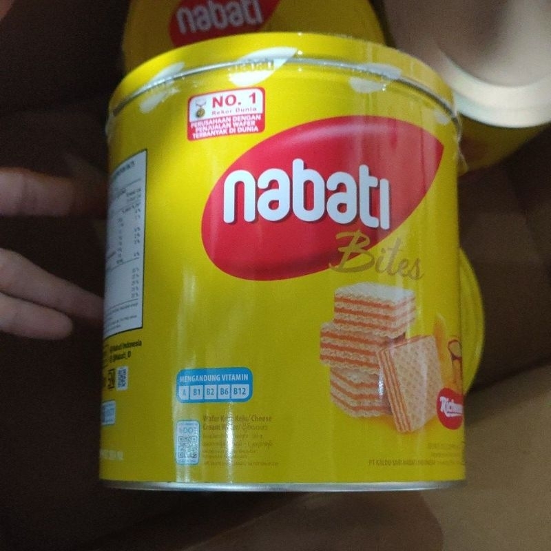 

nabati bites keju coklat