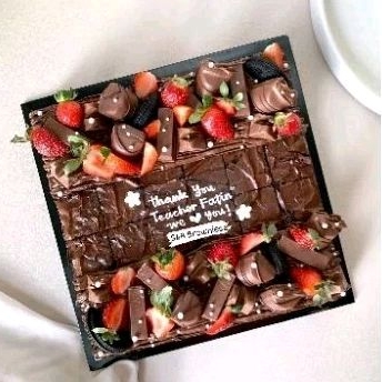 

Fudge Browniese dekor