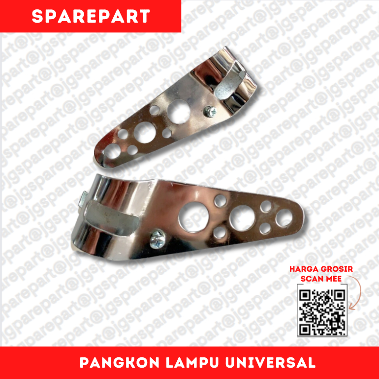 Braket kupingan Lampu RX king, Vixion, Byson, GL, CB (UNIVERSAL)Braket Lampu Universal RX King