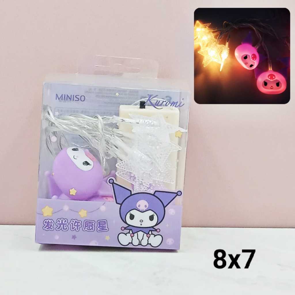 LAMPU LED TUMBLR GLOWING STAR KUROMI