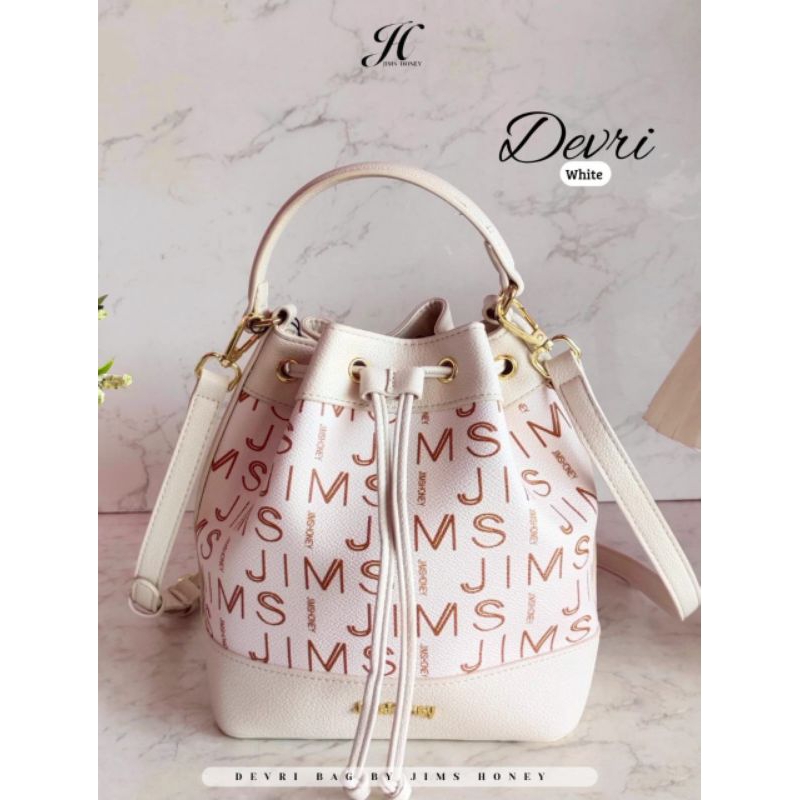 Devri Bag Jims Honey Tas Selempang Wanita Tas Buket Serut