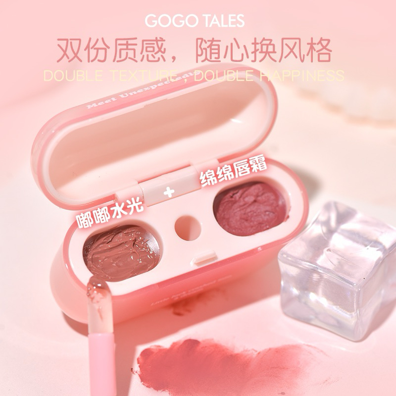 GOGO TALES Double Lip Jelly and Cream Airpod