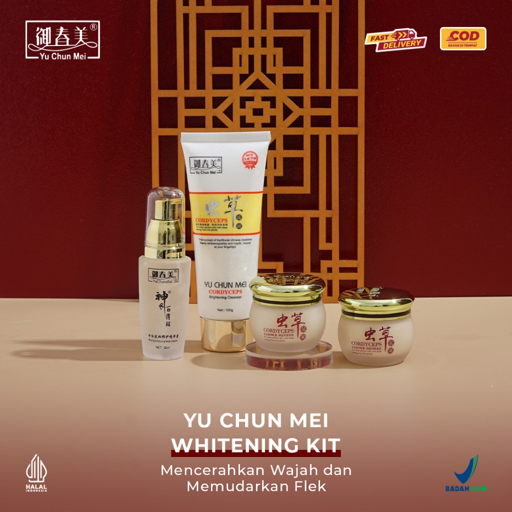 [LOUISSE'S EXCLUSIVE BUNDLE] YU CHUN MEI Cordyceps Whitening Kit