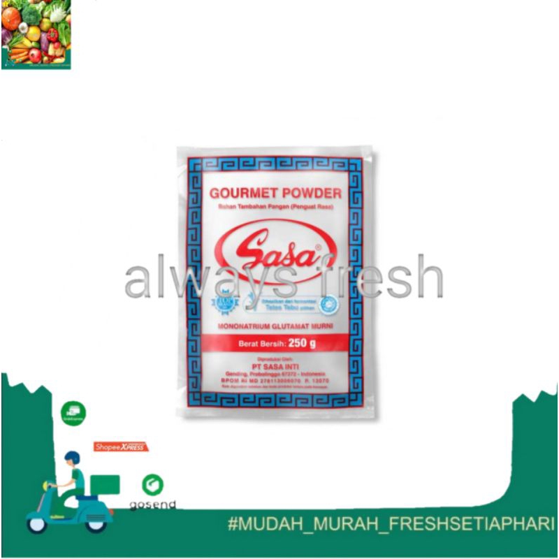 

sasa gourmet powder MSG 250g - always fresh