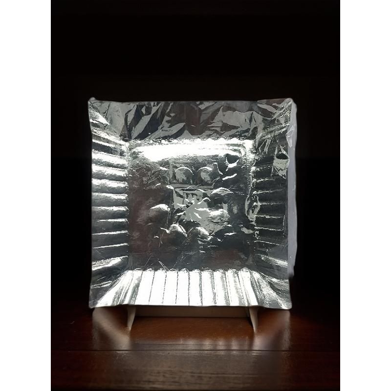 Piring kertas/lepek snack isi 10