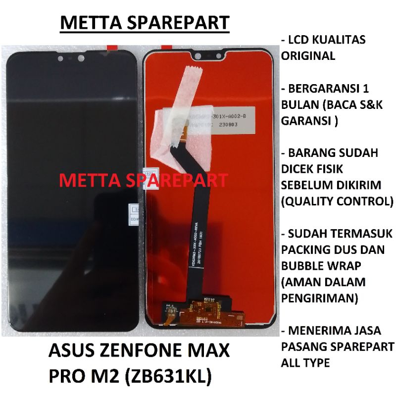 Original OEM LCD Touchscreen Asus Zenfone Max Pro M2 (ZB631KL)