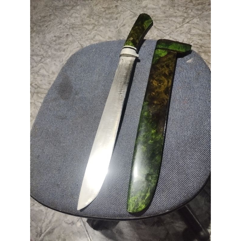 Pisau dapur elmax steel powder metalurgy