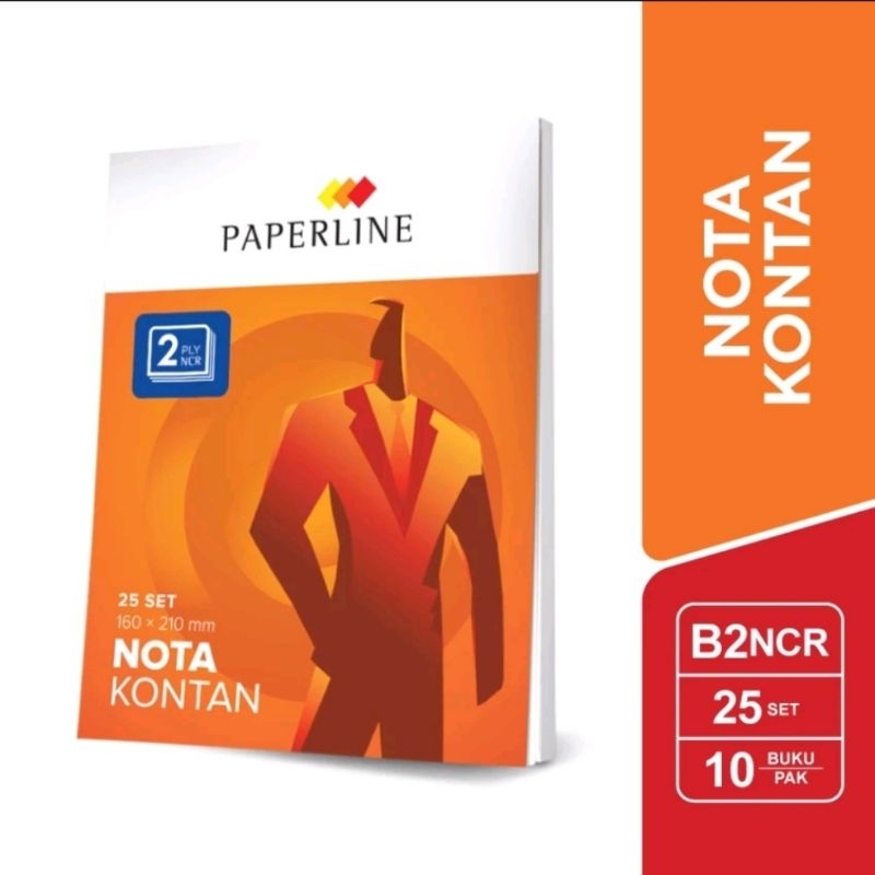 

Nota Kontan Ncr 2 rangkap / 2ply Besar Paperline