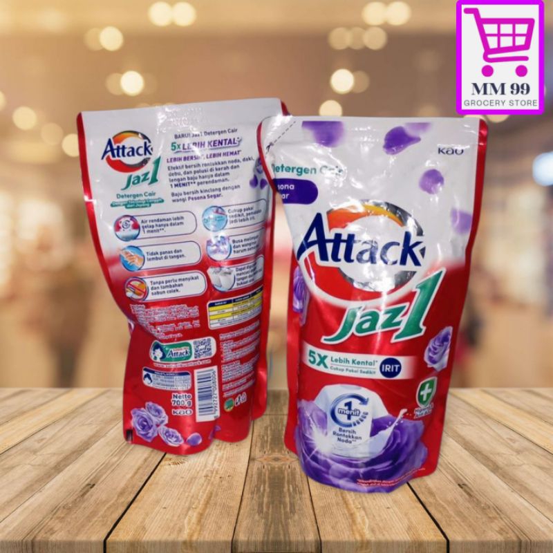 Attack Jazz 1 Deterjen Cair 700gram