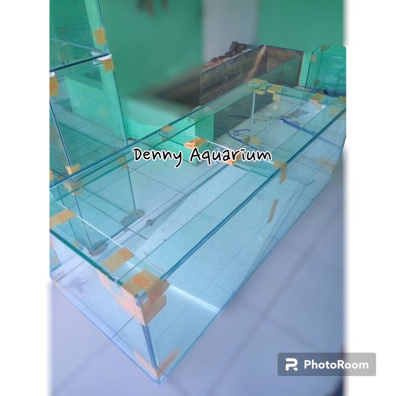 AQUARIUM KACA UKURAN 150x50x60cm 10mm