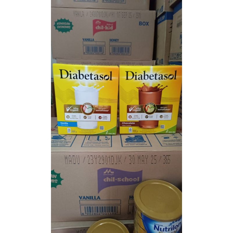 

DIABETASOL SUSU DIABETES 950gram VANILLA COKLAT exp 2025