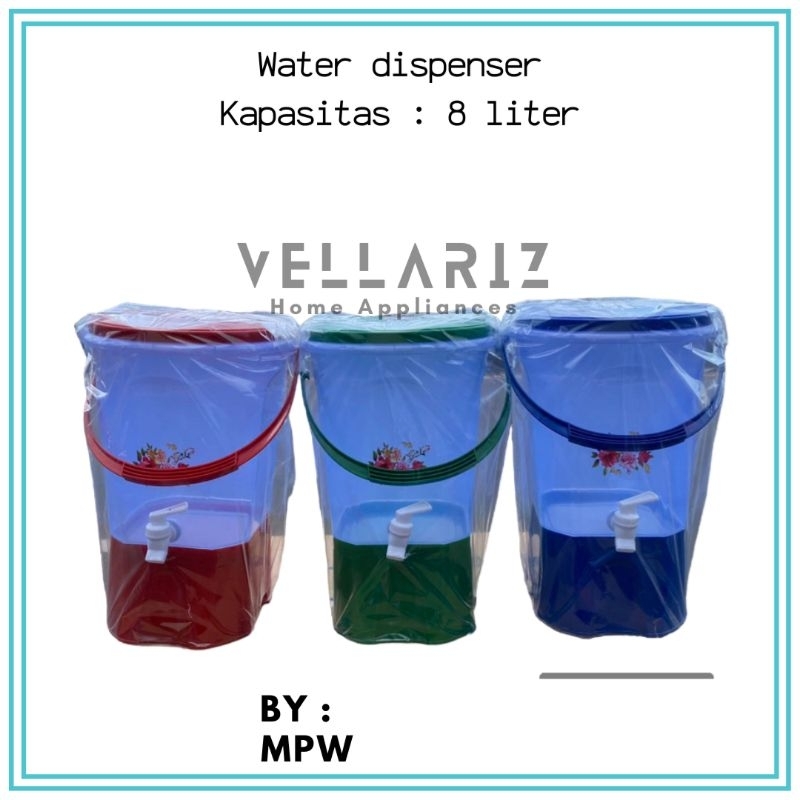 MPW - DISPENSER KRAN 8 LITER / TOPLES KRAN / TOPLES ES / TOPLES PLASTIK