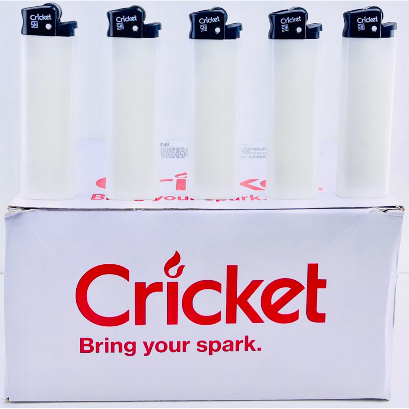 Korek CRICKET polos warna putih dan M2000 polos mirip cricket dan polos putih