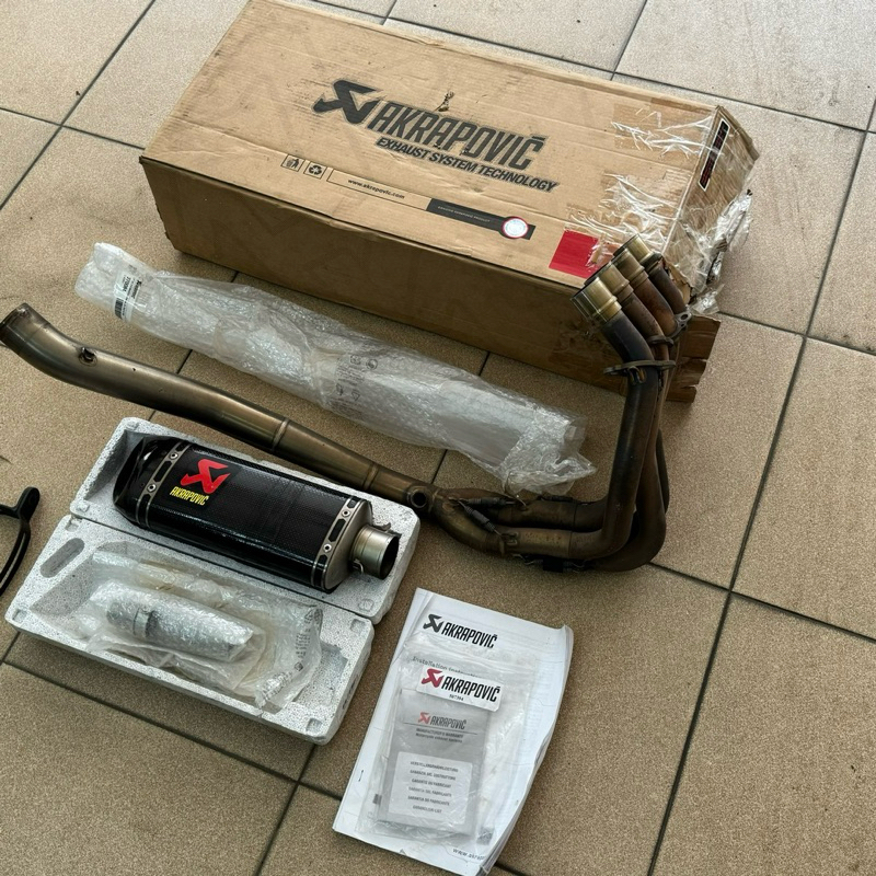 akrapovic zx25r fullsystem titanium zx25r