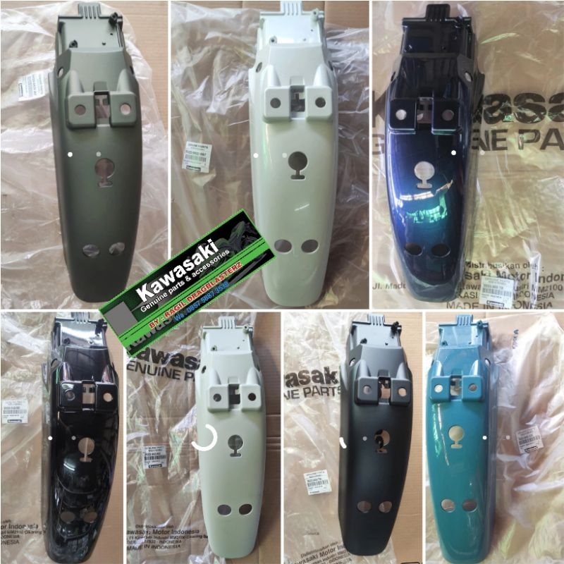 spakbor belakang kawasaki w175 original kawasaki