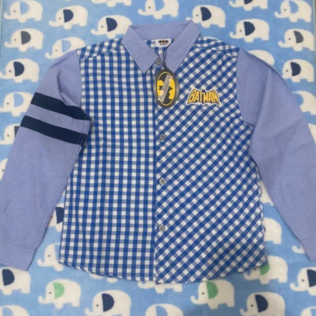 kemeja batman original kids icon size 6