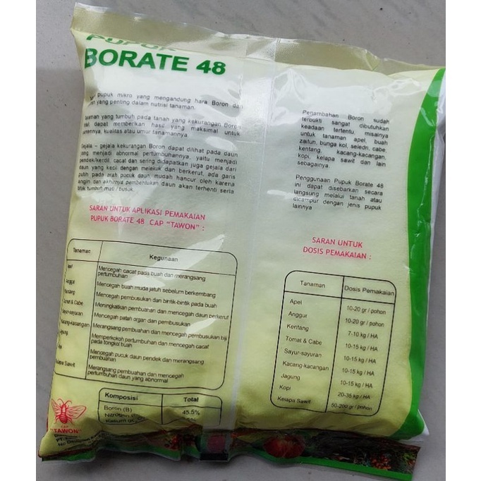 BORAT CAP TAWON 1KG