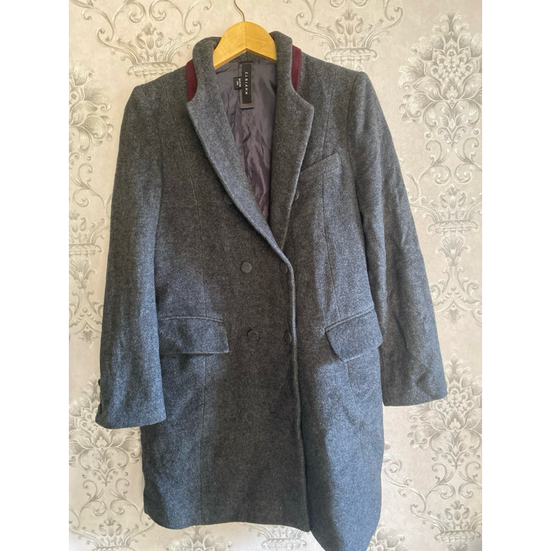 coat wool wanita/coat woo kombi/coat wool premium/coat winter spring autumn/coat wool abu