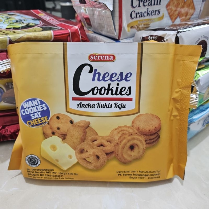 

SERENA CHEESE COOKIES 150GR