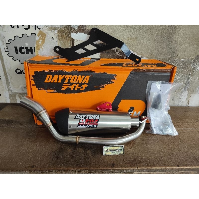 knalpot Daytona racing GP taper exhaust beat 2021 scoopy 2021 genio dll