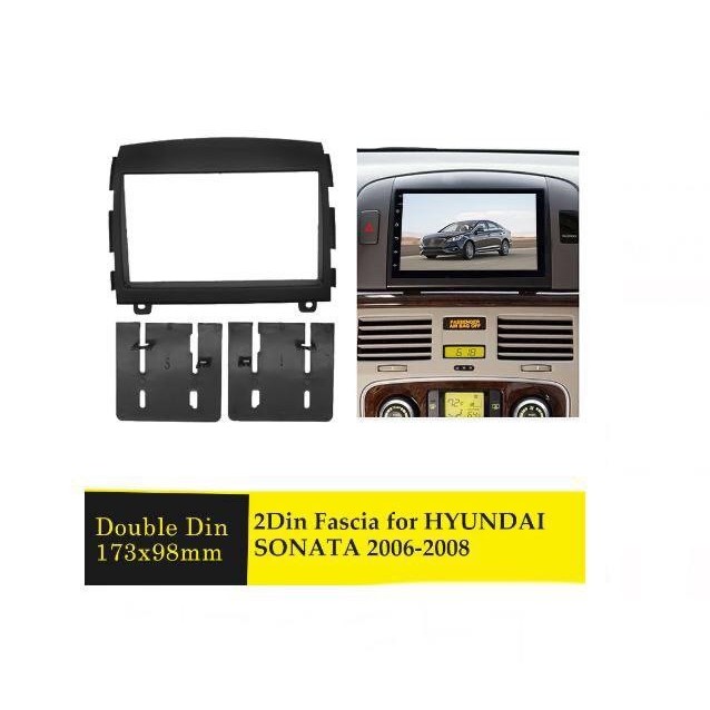 frame head unit 7 inch Hyundai Sonata 2006