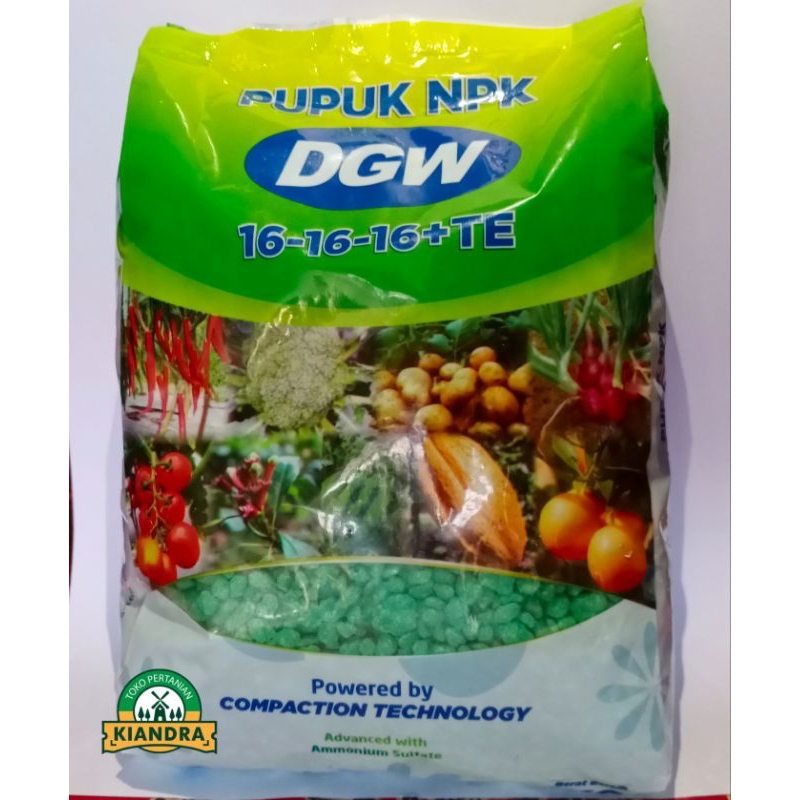 Pupuk NPK DGW 16-16-16+TE Kemasan 1 KG