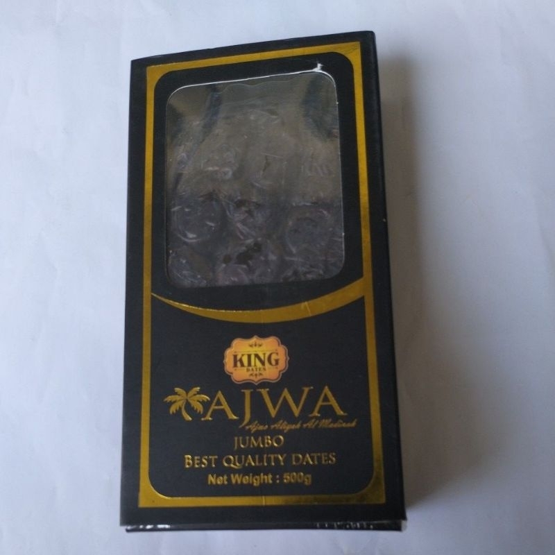 

Kurma Ajwa Premium Kurma Nabi Jumbo 500gr King Dates Al Madinah Syifa