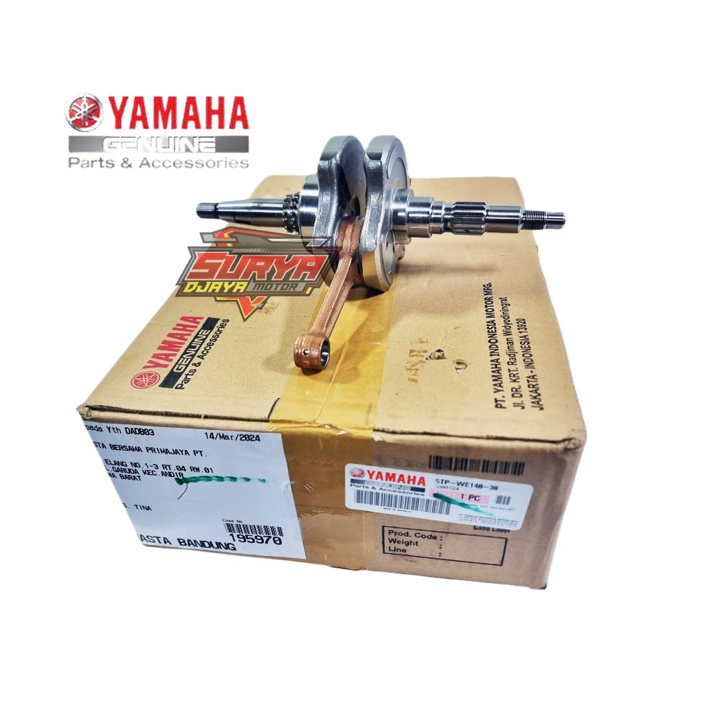 Kruk Krun Krek As Crankshaft Bandul Stang Seher Jupiter 5TP-WE140-20 Original