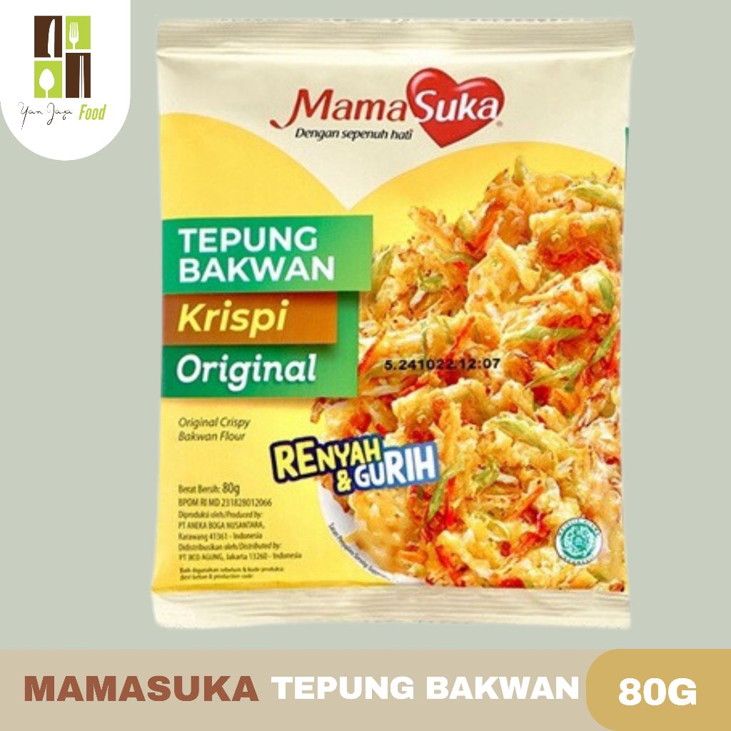 

Mamasuka Tepung Bakwan Krispi Original 80g / 225g