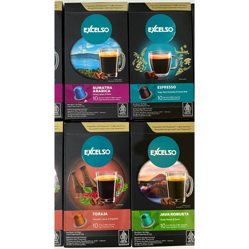 

Excelso Kopi Kapsul (10 Kapsul @5.5g)