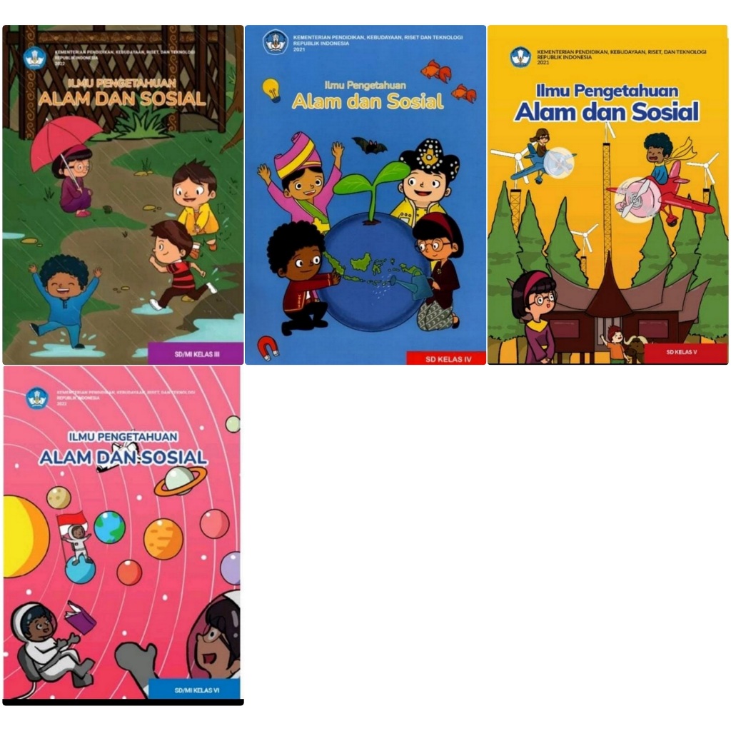 

BUKU PAKET ILMU PENGETAHUAN ALAM & SOSIAL KURIKULUM MERDEKA PENERBIT KEMENDIKBUD
