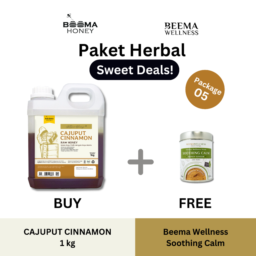 

PAKET HERBAL SWEET DEAL - IMMUNE BOOSTER PACKAGE 5