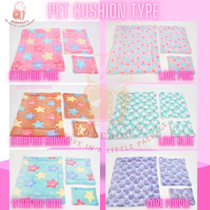 1 Pcs - Cushion Mat / Bantal Hewan Utk Hamster, Landak Mini, Sugar Glider, Kelinci, Marmut Dll