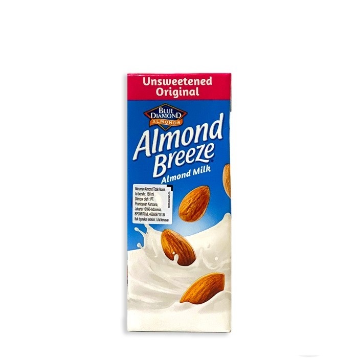 

ALMOND BREEZE ALMOND MILK UNSWEETENED 180 ML - SUSU ALMOND UNSWEETENED