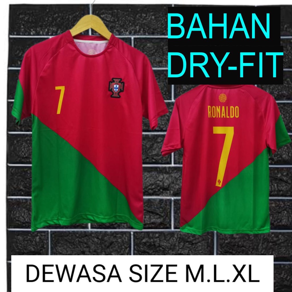 jersey baju bola portugal dewasa/jersey portugal dewasa