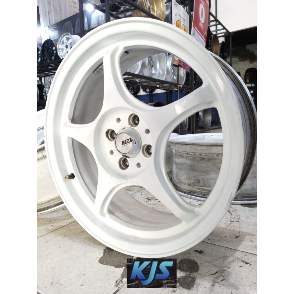 Velg Racing Second Model Enkei Tulang Ring 17 Pcd 4x100 R17 Buat Vios Raize Rocky Yaris Jazz Freed P