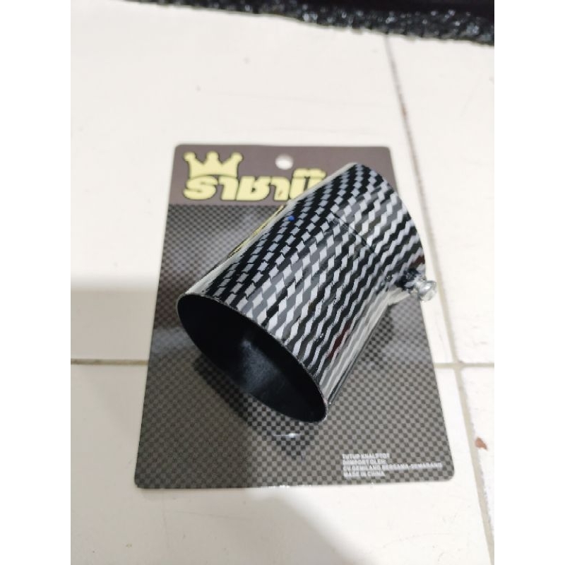 Corong Knalpot karbon Tsukigi Mio Beat Scoopy Vario Vario 125 Vario 150 fi corong knalpot karbon mio