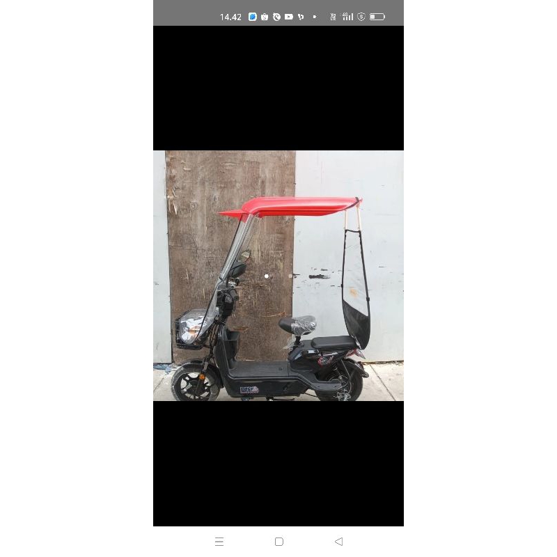 ATAP SEPEDA LISTRIK RODA 2 UNIVERSAL