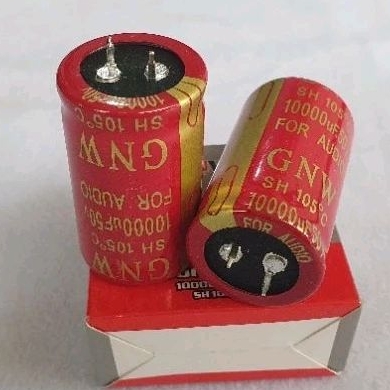 Elco GNW 10000uf 50V ORI for Audio Per 2 Biji