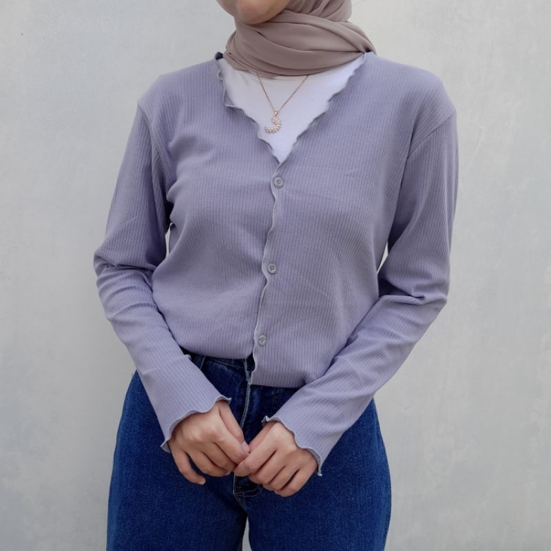 LIZZY CARDIGAN - Cardy Knit Premium