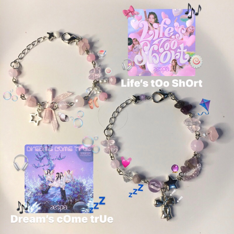 Aespa bracelet’s | Aespa bracelet’s inspired | Gelang cantik | Gelang y2k | Gelang aesthetic
