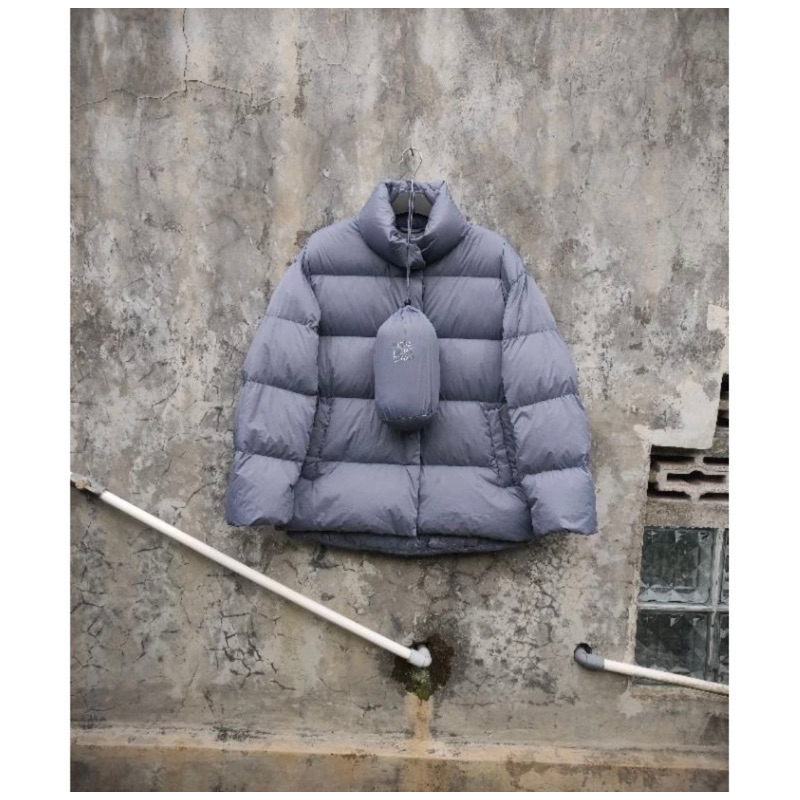 uniqlo ultralight down bulu angsa grey