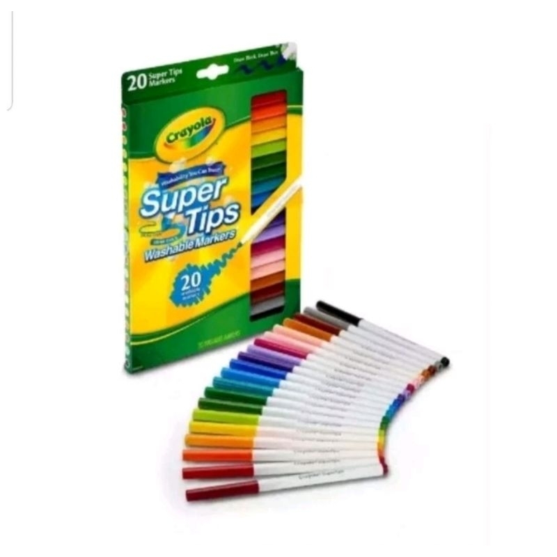 

Crayola Washable Supertips Maker 20 Color